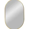 Madrid väggspegel oval - Mässing