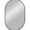 Madrid väggspegel oval - Svart