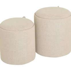 Maiko puff 2st - Beige