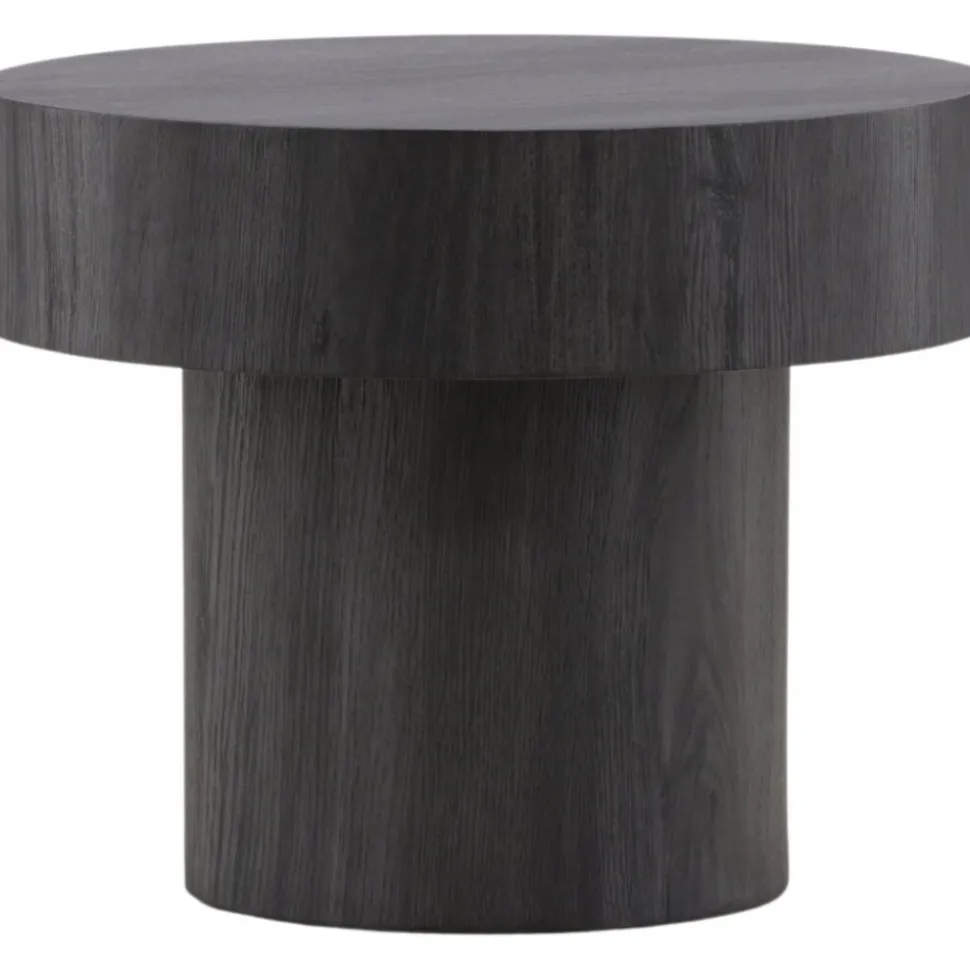 Malung sidobord Ø50 cm - Svart