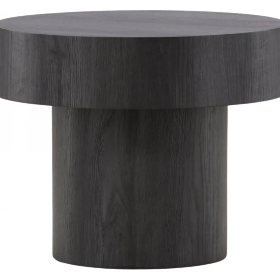 Malung sidobord Ø50 cm - Svart