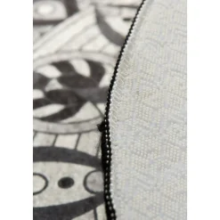 Mandal badrumsmatta - Svart/vit