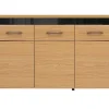 Manilla sideboard - Ek/svart