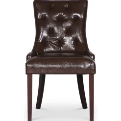 Marie Stol i brun vintage PU