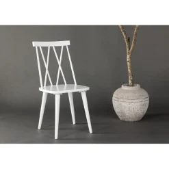 Mariette matstol - Vit