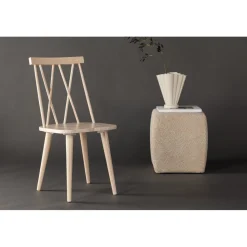 Mariette matstol - Whitewash