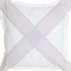 Marin prydnadskudde 50x50 cm - Vit/beige