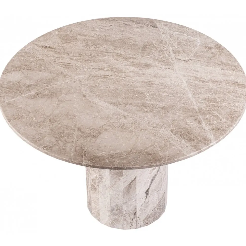 Marmorbord Ø110 cm - Pegani + Möbeltassar