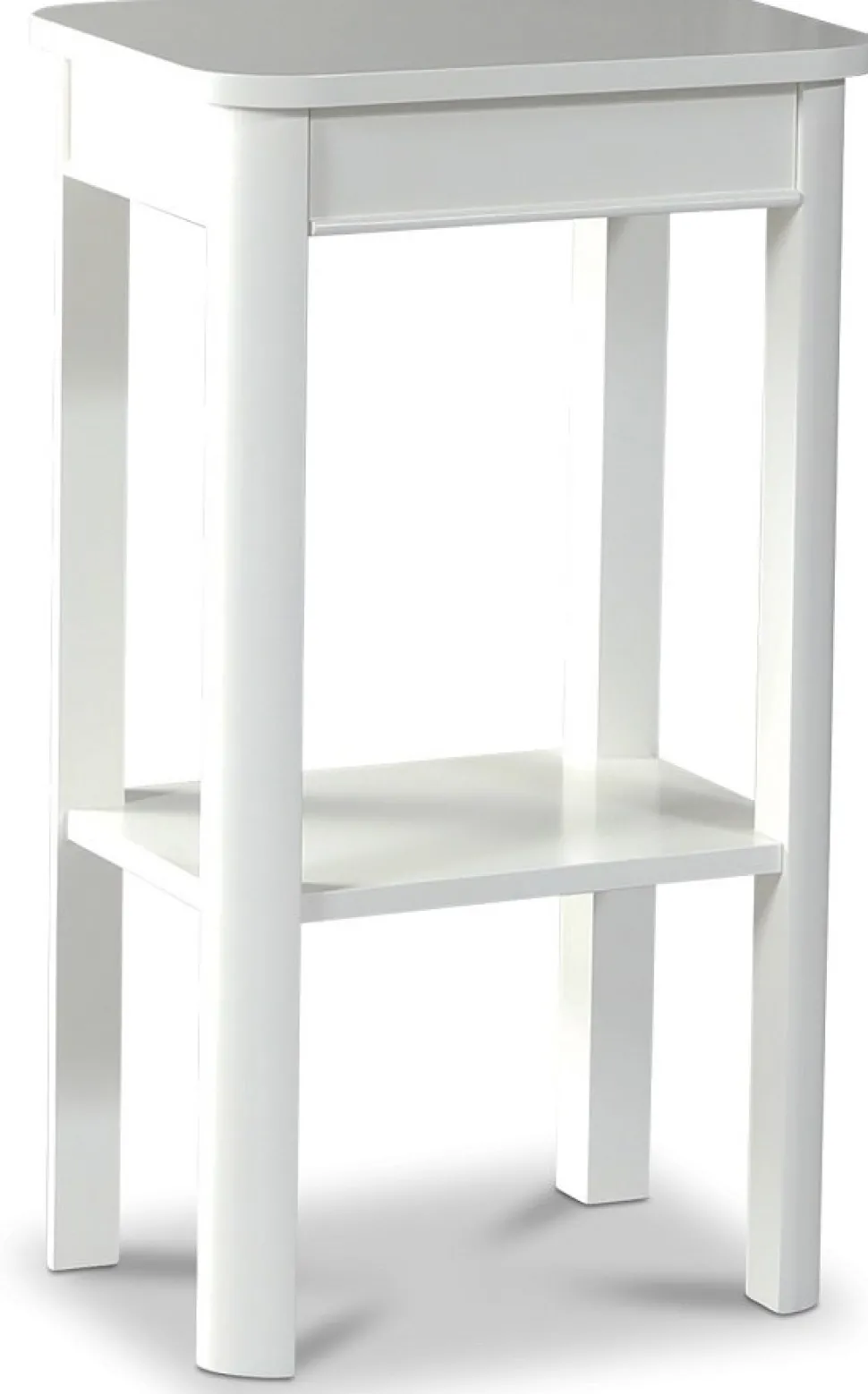 Marstrand sängbord med låda - Vit + Textilrengöring för möbler