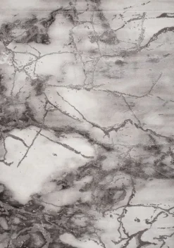 Maskinvävd matta - Craft Concrete Silver