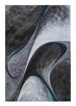 Maskinvävd matta Arvel - Turkos