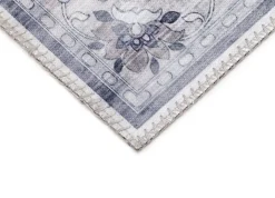 Maskinvävd matta Cleo Patch - Grå