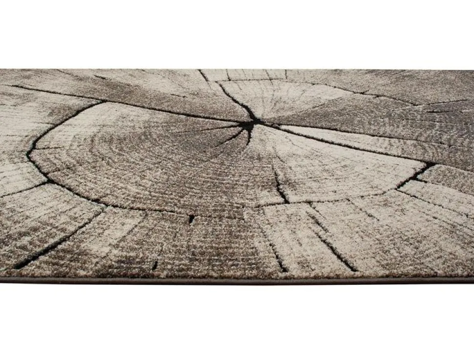 Maskinvävd matta Florens - Grå