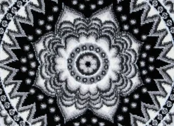 Maskinvävd matta Linwood - Grå