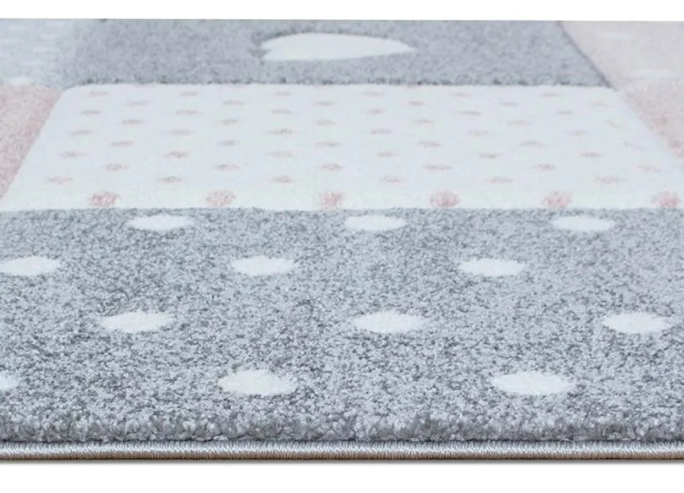 Maskinvävd matta Octavia - Rosa