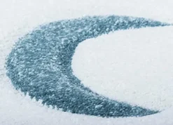 Maskinvävd matta Octavia - Turkos