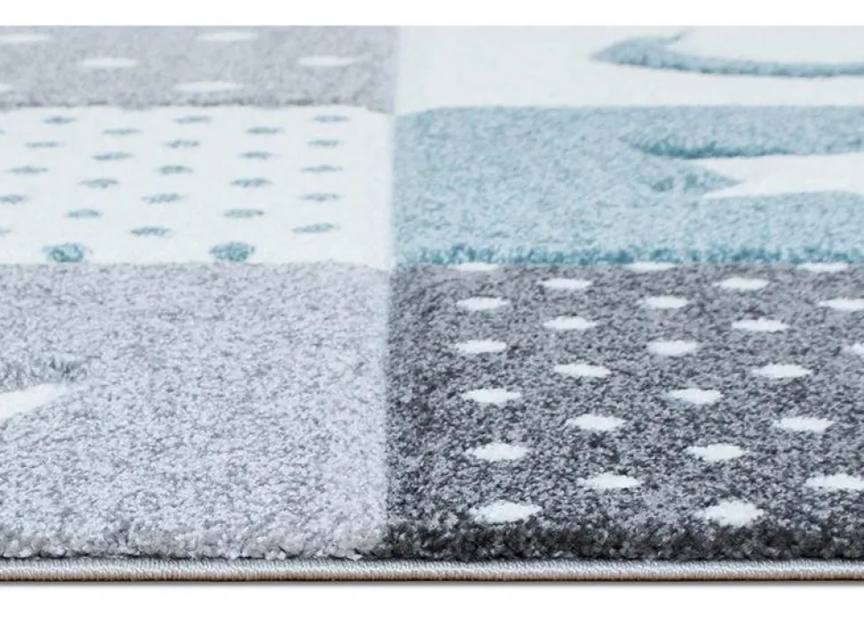 Maskinvävd matta Octavia - Turkos