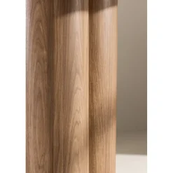 Matbord Ø110 cm brun - Olivia