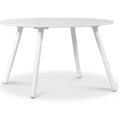 Matbord Ø120 cm runt vitt - Rosvik