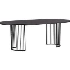 Matbord 220 x 110 cm - Svart