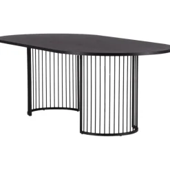 Matbord 220 x 110 cm - Svart