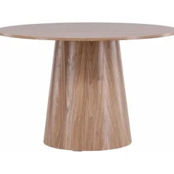 Matbord Lanzo - Natur Ø120 cm + Textilrengöring för möbler