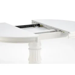 Matbord med butterfly skiva 90-124 cm vit - Dana + Möbeltassar