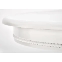 Matbord med butterfly skiva 90-124 cm vit - Dana + Möbeltassar