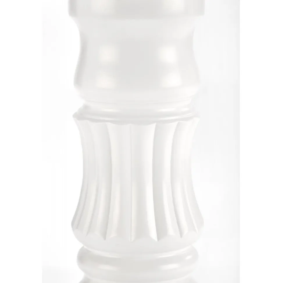 Matbord med butterfly skiva 90-124 cm vit - Dana