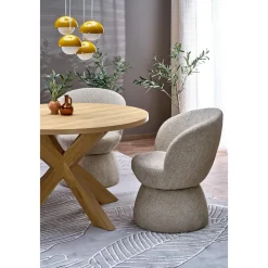 Matbord natur Ø120 cm