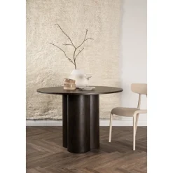 Matbord Olivia runt 110 cm Mocka