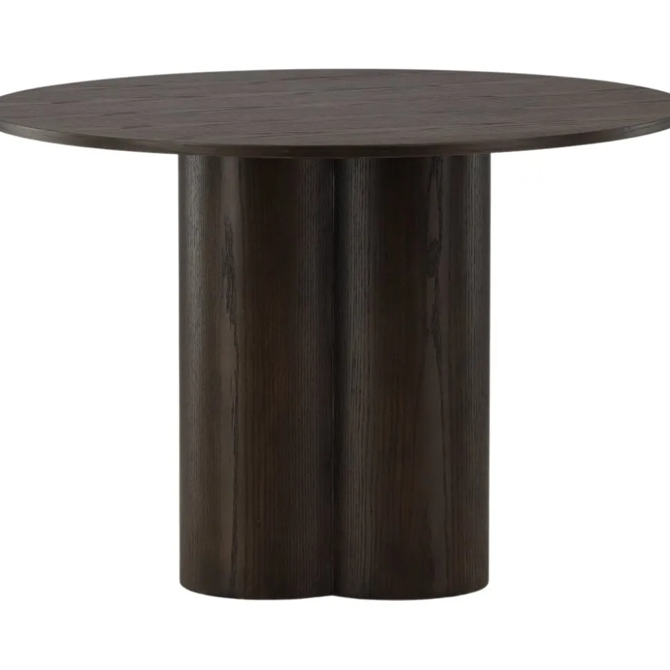 Matbord Olivia runt 110 cm Mocka