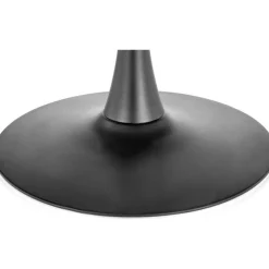 Matbord runt valnöt - svart 100 cm - Towson + Möbeltassar