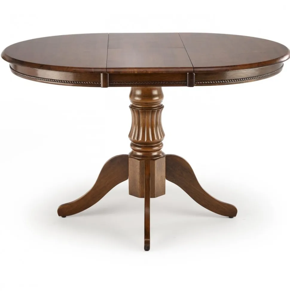 Matbord valnöt förlängningsbart 90-124 cm + Textilrengöring för möbler