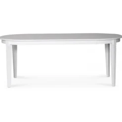 Matbord vitt 200x95 cm - Sandhamn + Textilrengöring för möbler