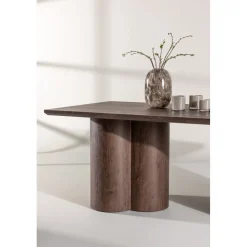 Matbord 210x100 cm valnöt - Olivia