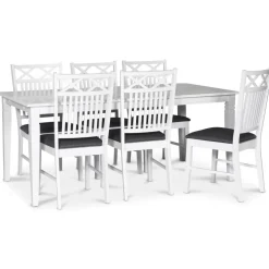 Matbord 180x95 cm vit - Sandhamn