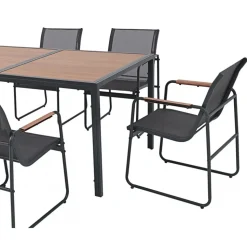 Matgrupp; 6 stolar med bord - Lagun