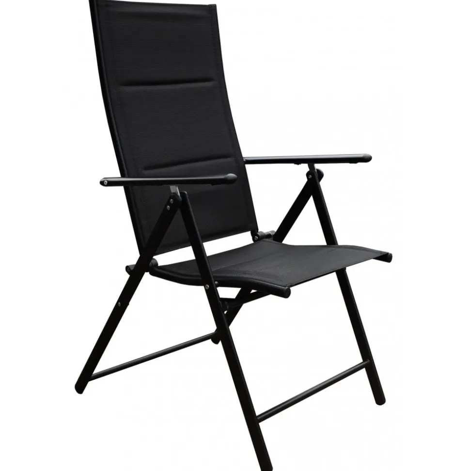 Matgrupp 4 stolar och matbord 150 x 90 cm svart/grå - Las Vegas