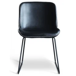 Matgrupp; bord 180x90 cm mörkbrun ek med 6 st stolar + 4.00 x Möbeltassar