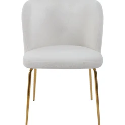 Matgrupp Genova bouclè - Förlängningsbart bord med 4st stolar