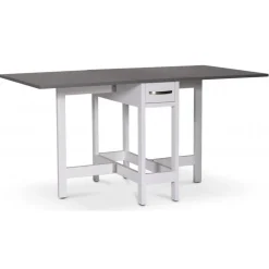 Matgrupp klaffbord med 4 stolar - Fårö + 3.00 x Möbeltassar