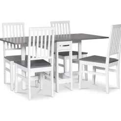 Matgrupp klaffbord med 4 stolar - Fårö