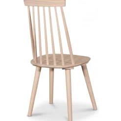 Matgrupp PiPi runt matbord Ø150 cm inkl 4 st Dalsland pinnstol - Whitewash