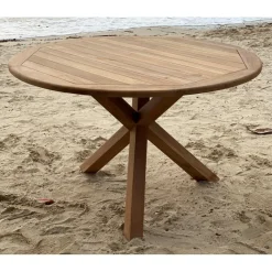 Matgrupp Saltö: Saltö runt bord Ø120 cm inklusive 4 st teakstolar