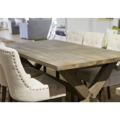 Matstol beige/brun - Tuva