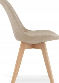 Matstol beige/natur - Merle + Möbeltassar