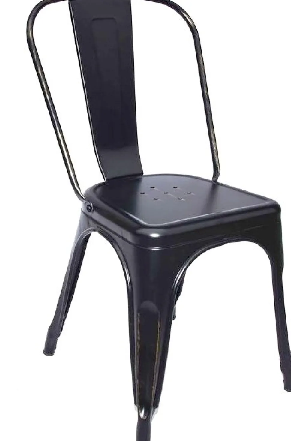 Matstol i metall svart + Textilrengöring för möbler