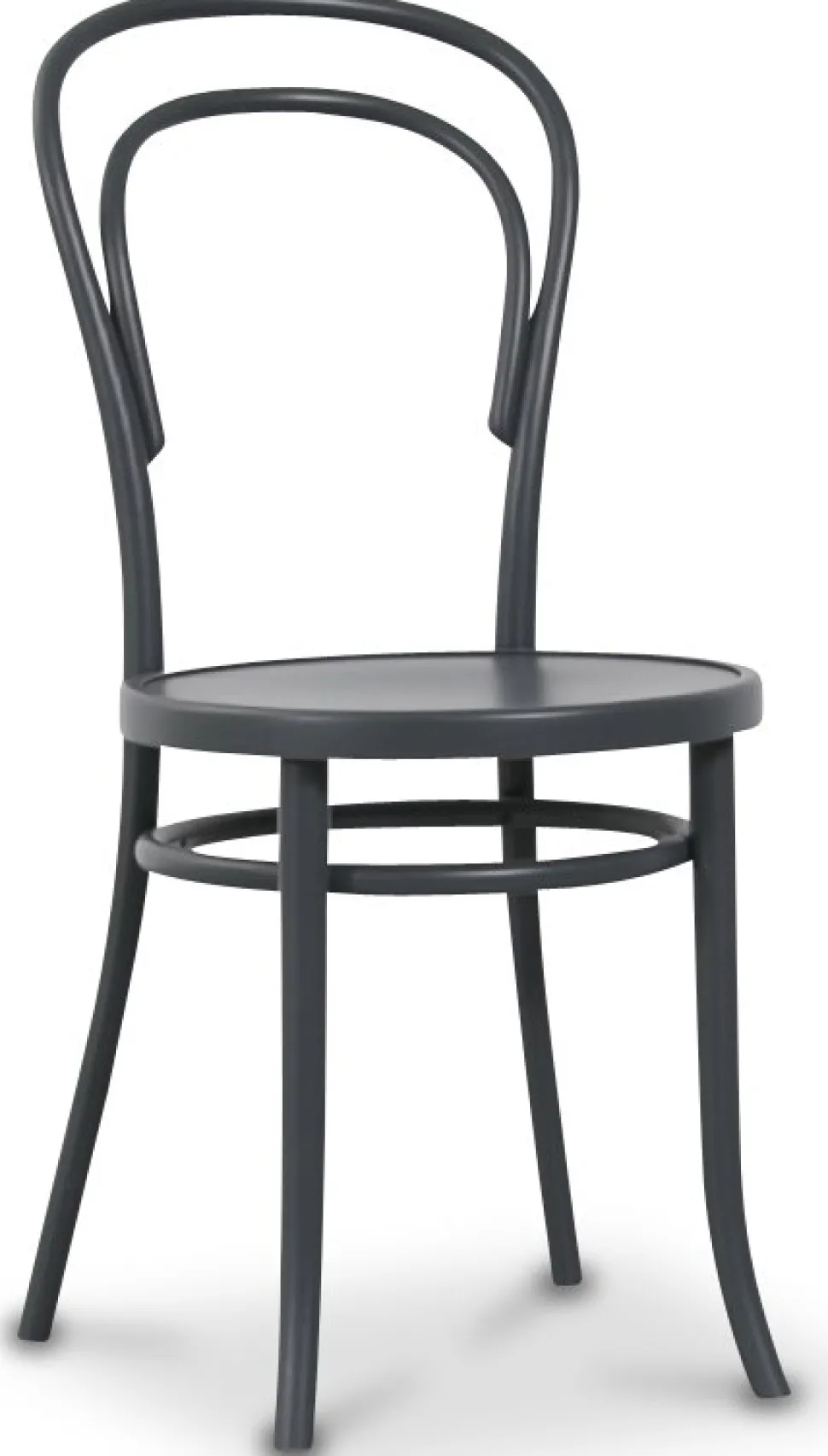 Matstol Nr 14 - Mörkgrå
