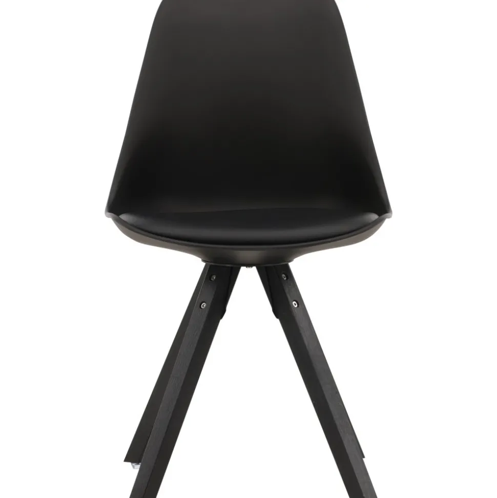 Matstol svart PU / Plast